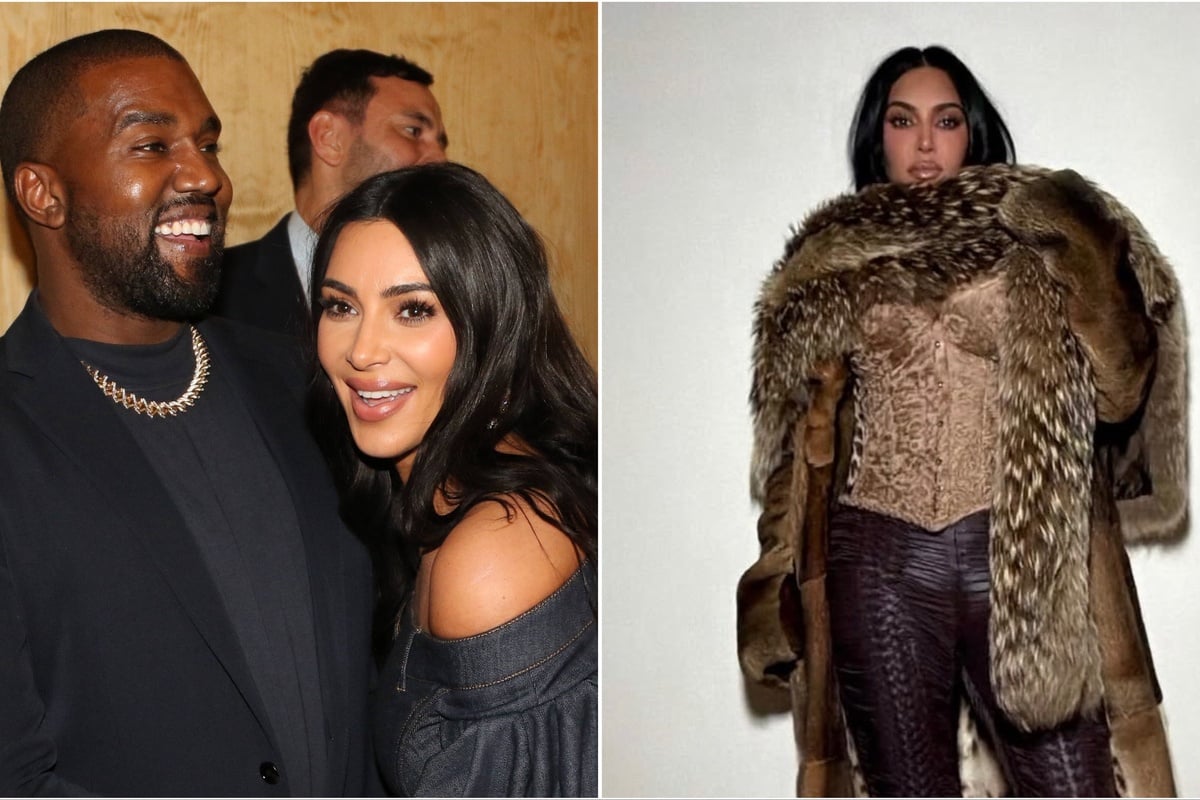 Kim Kardashian gives Kanye West a coy shoutout after Christmas reunion