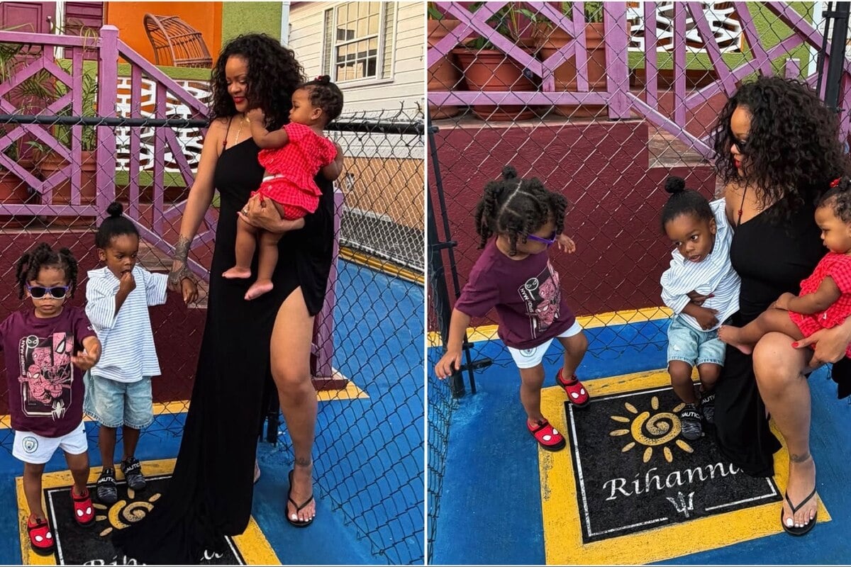 Rihanna has emotional full-circle moment on Barbados trip with her kids: "Trippy how life works!"