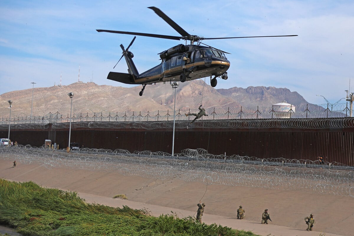 US and Mexico cooperate in key security exercises near the border