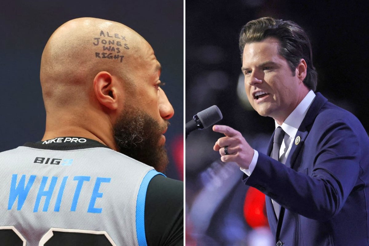 Matt Gaetz provides legal aid to former NBA player Royce White in his anti-trans WNBA stunt