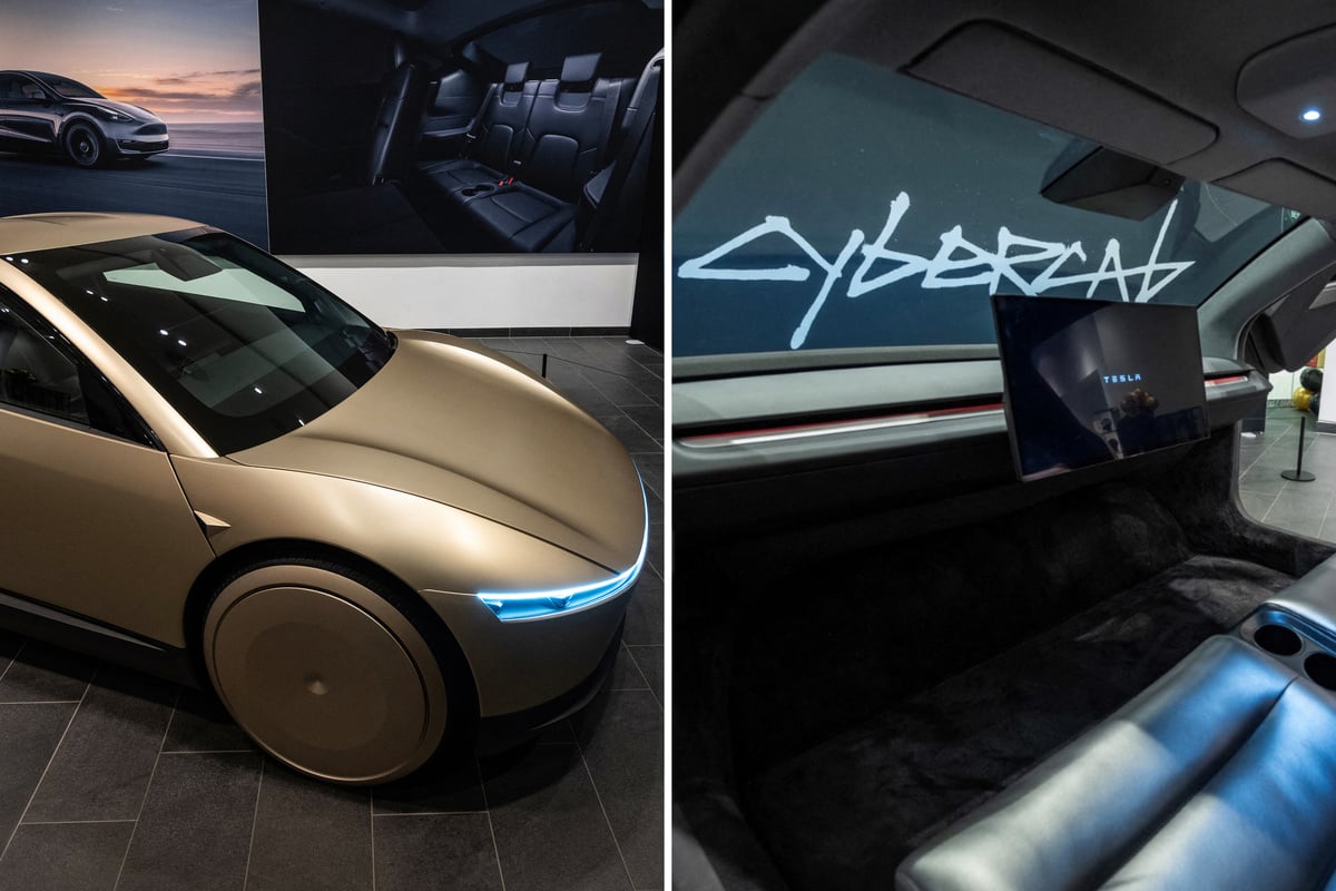 Elon Musk's Tesla teases "exclusive" mass Cybercab robotaxi rollout