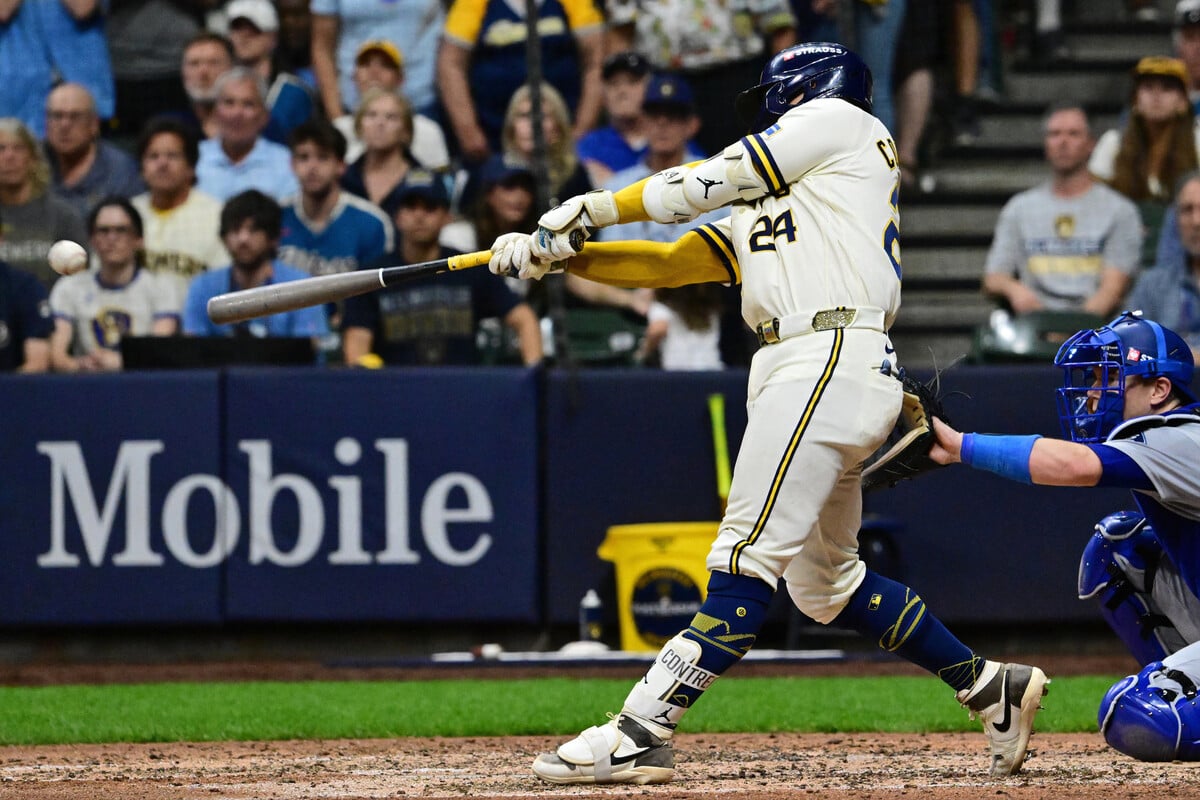 MLB Playoffs: Brewers beat Dodgers in Game 2 as Guardians rally past Rays