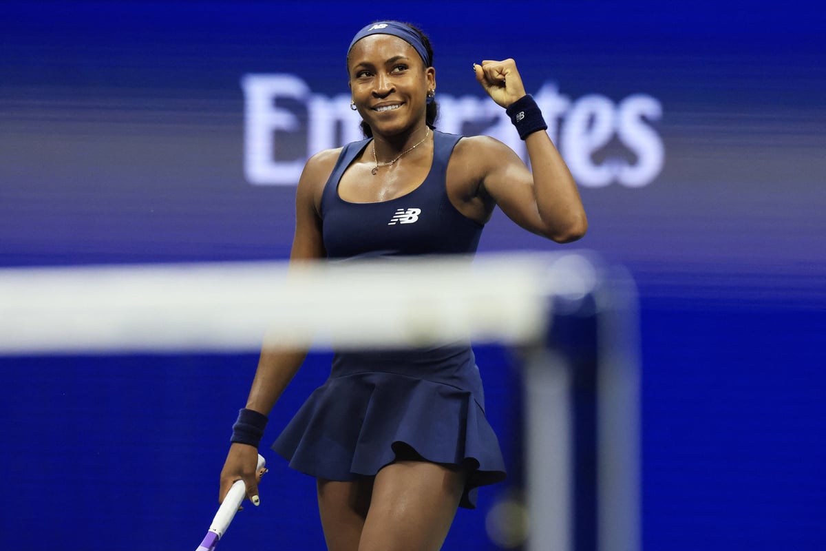 US Open: Coco Gauff opens campaign with confident straight-sets win