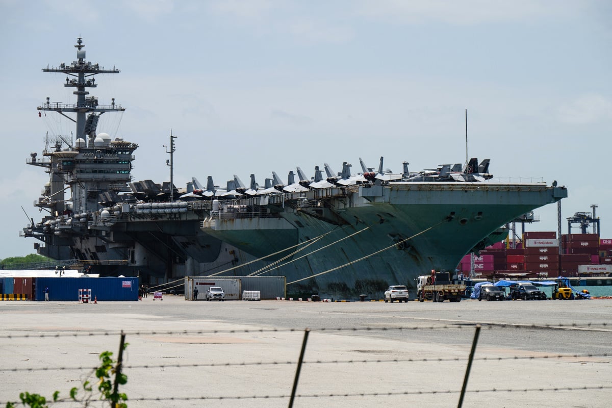 USS Abraham Lincoln sailors sent packing by Thai police after drunken brawl
