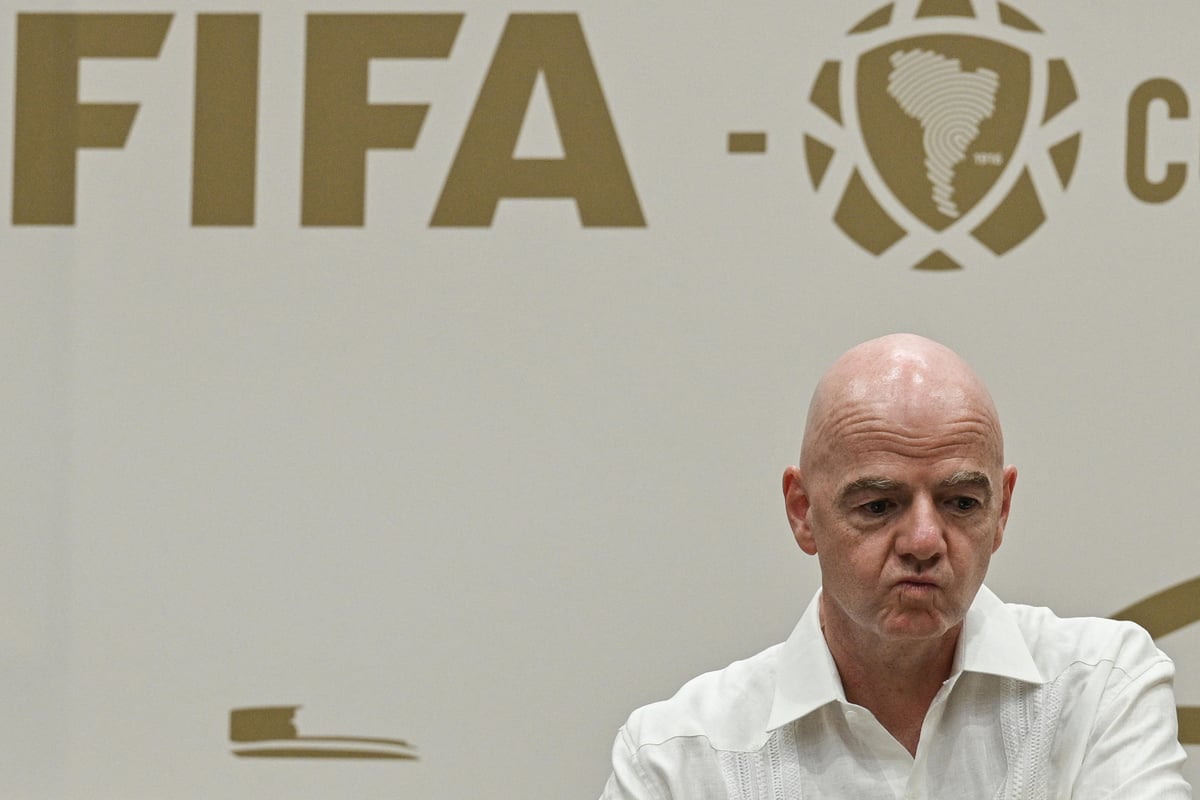 FIFA's Infantino faces more pressure after letter from three soccer confederations