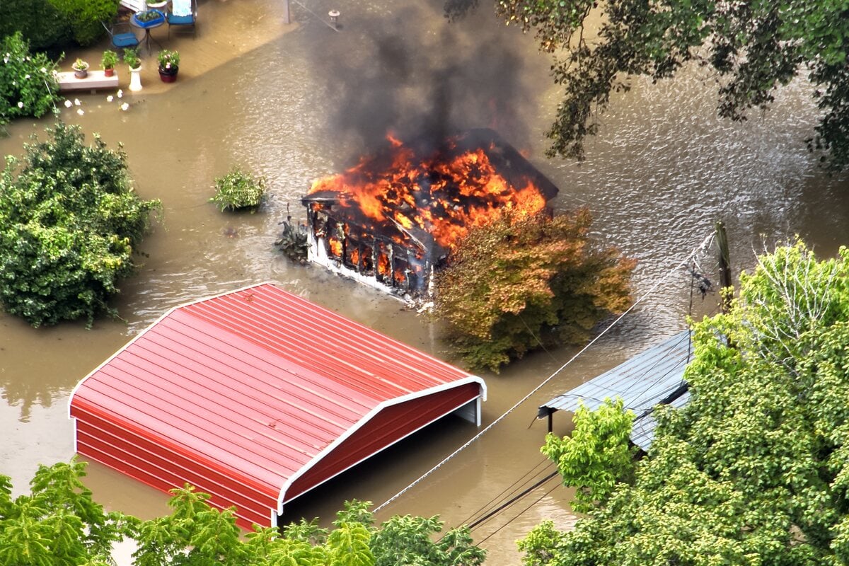 Severe storms and flooding in Indiana leave at least five people dead