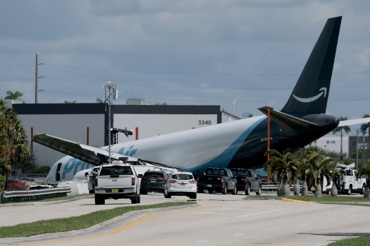 Amazon pausing operations with owner of Miami cargo plane that crashed