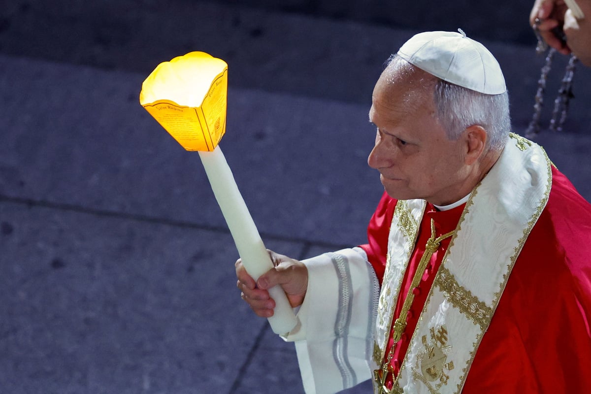 Pope Leo vows to prevent repeat of "evil" suffered by sexual abuse victims
