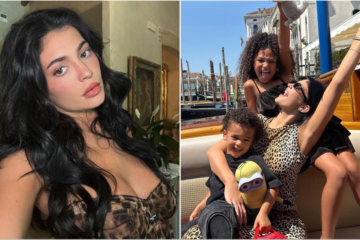 Kylie Jenner spills the tea in hilarious Q&A with her kids Stormi and Aire