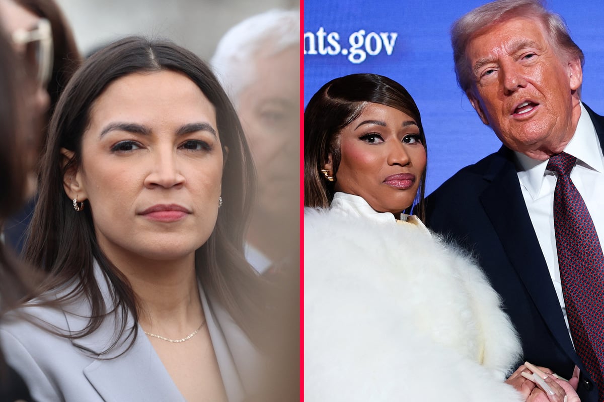 AOC slams Nicki Minaj for buttering up Trump: "Turning on her own"