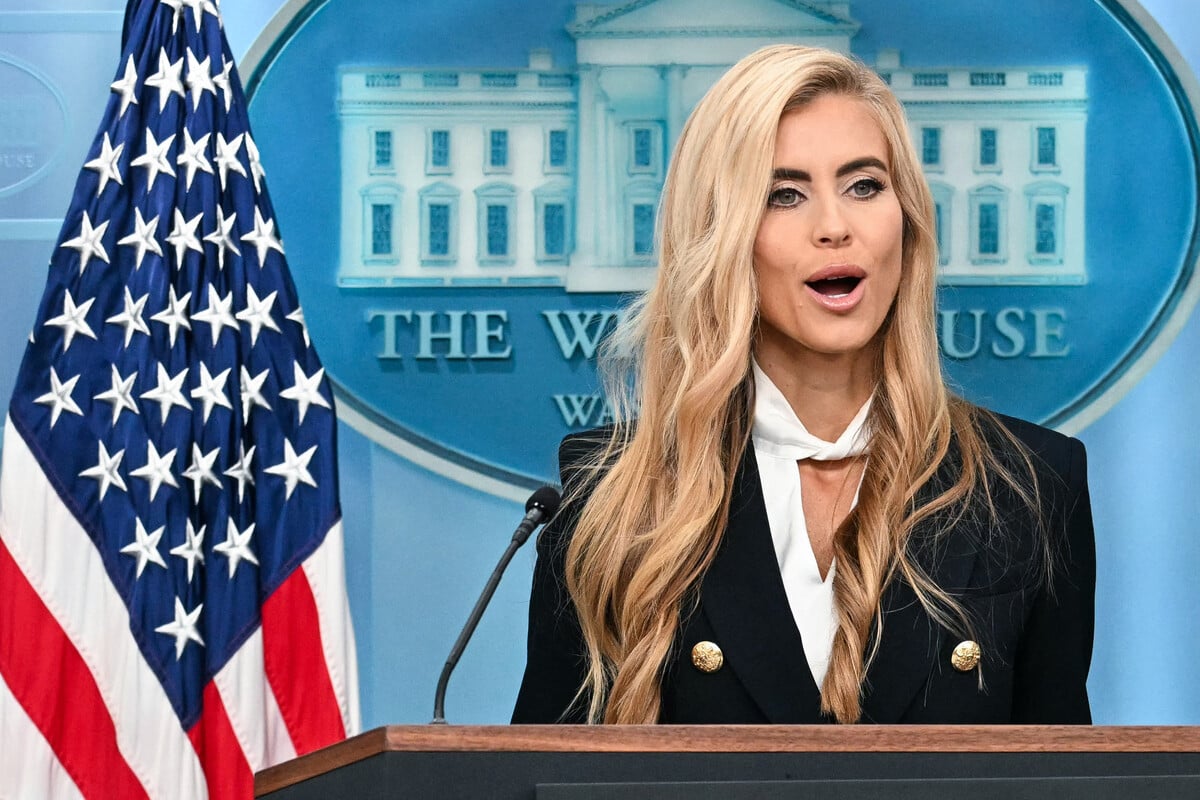 New White House press secretary goes heavy on Trump praise and light on questions in quick debut