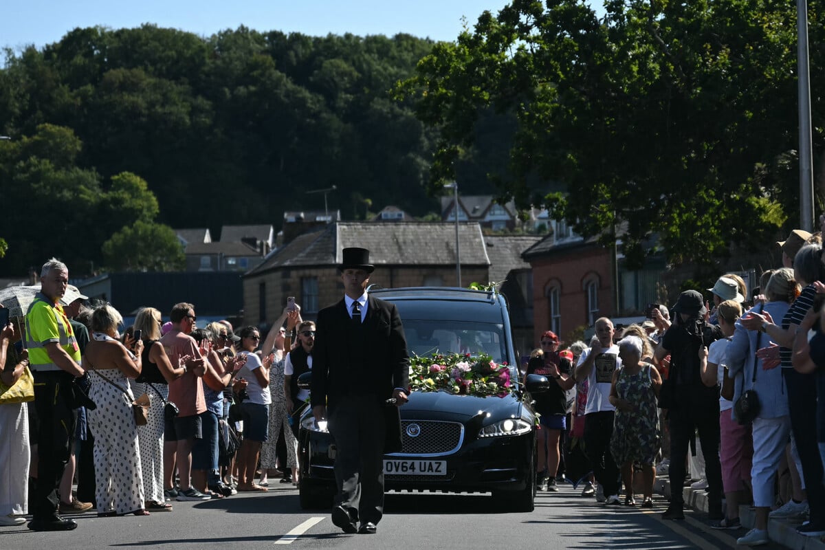 Bonnie Tyler's body returns to Wales for funeral as fans line the streets to pay respects