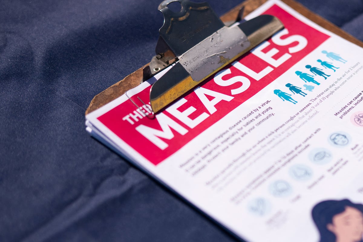 Measles outbreak hits case counts not seen in decades amid vaccine skepticism