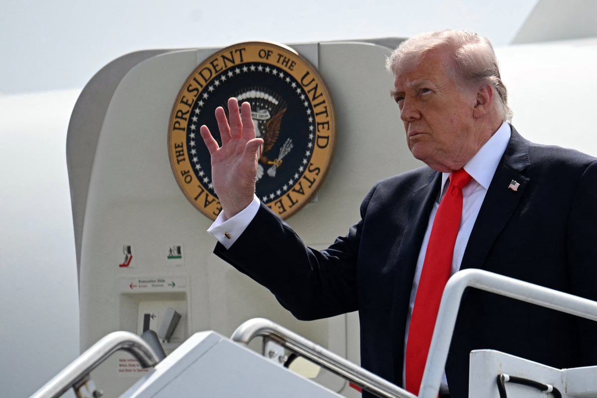 Trump's controversial jet gifted by Qatar completes flight testing