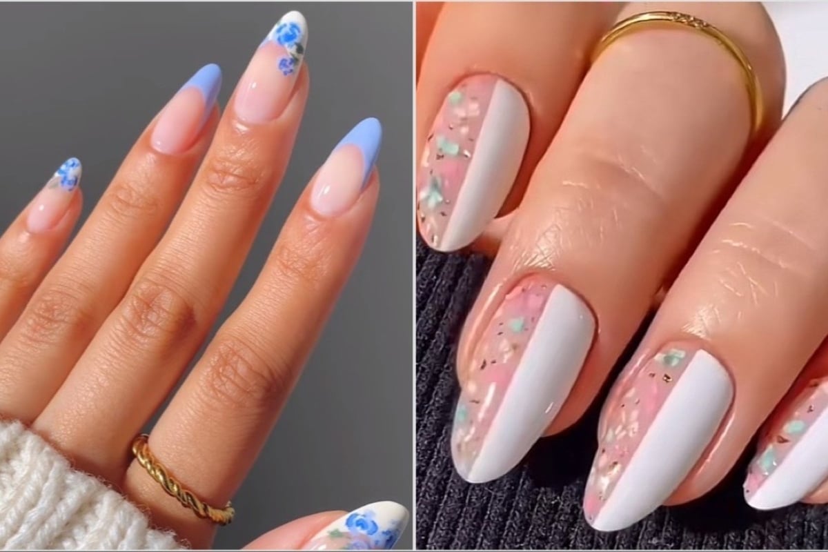 Spruce up your spring nails with these blooming manicure ideas