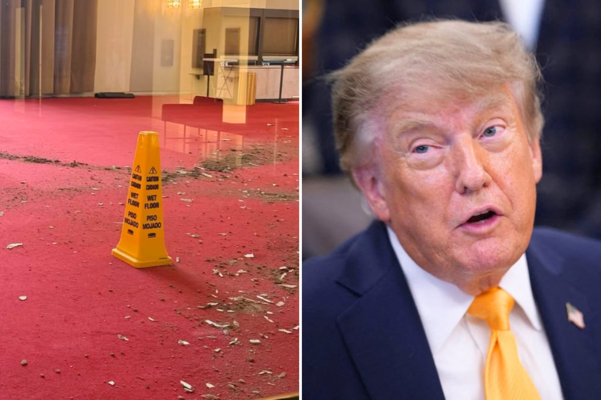 Kennedy Center demands prompt renovations after ceiling chunk collapses: "Trump has been right"