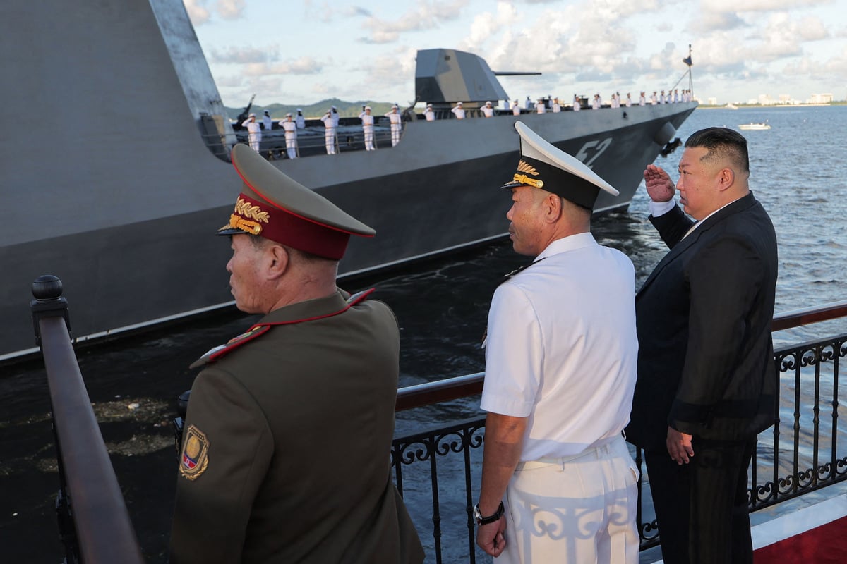 Kim Jong Un vows to build North Korea's first nuclear-armed navy to combat adversaries