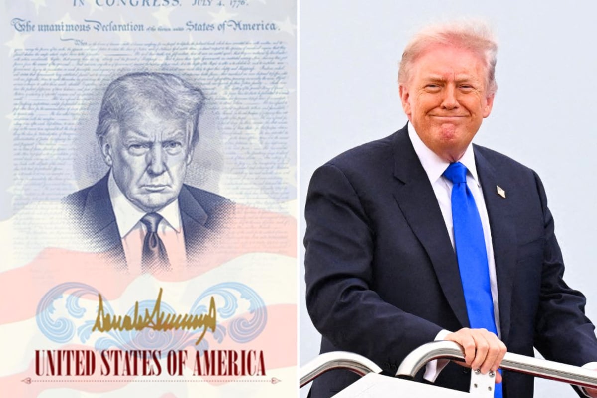 Trump offers new limited-edition passports with his face on them