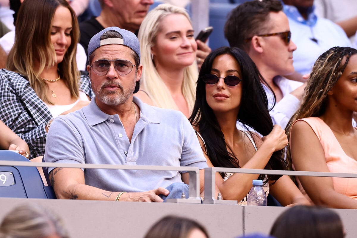 Brad Pitt cozies up with Ines de Ramon in PDA display during adorable tennis date!