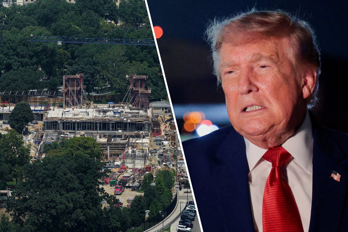 Trump begs Supreme Court to approve construction of White House ballroom 