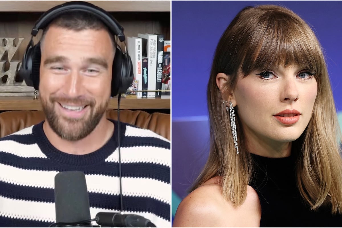 Travis Kelce weighs in on Taylor Swift's divisive Cleveland song: "Shout out to Tay Tay!"
