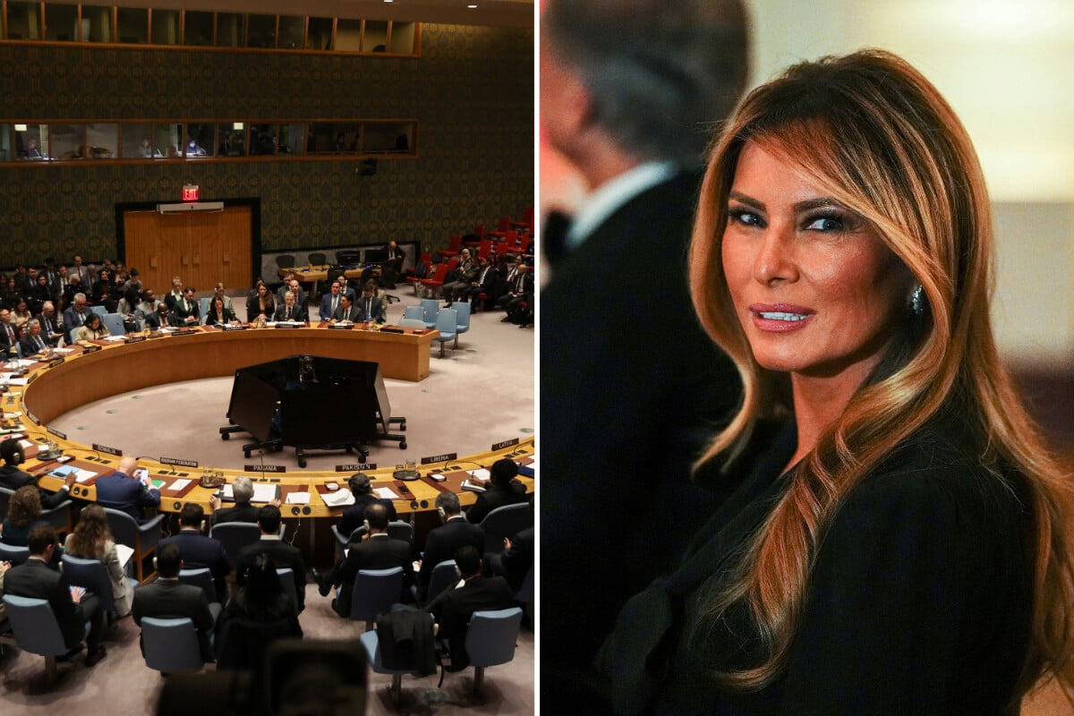 Melania Trump set to "make history" with role at meeting of UN Security Council