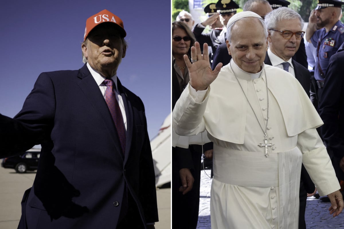 Trump says he wants to see Pope Leo "get well" after lung surgery