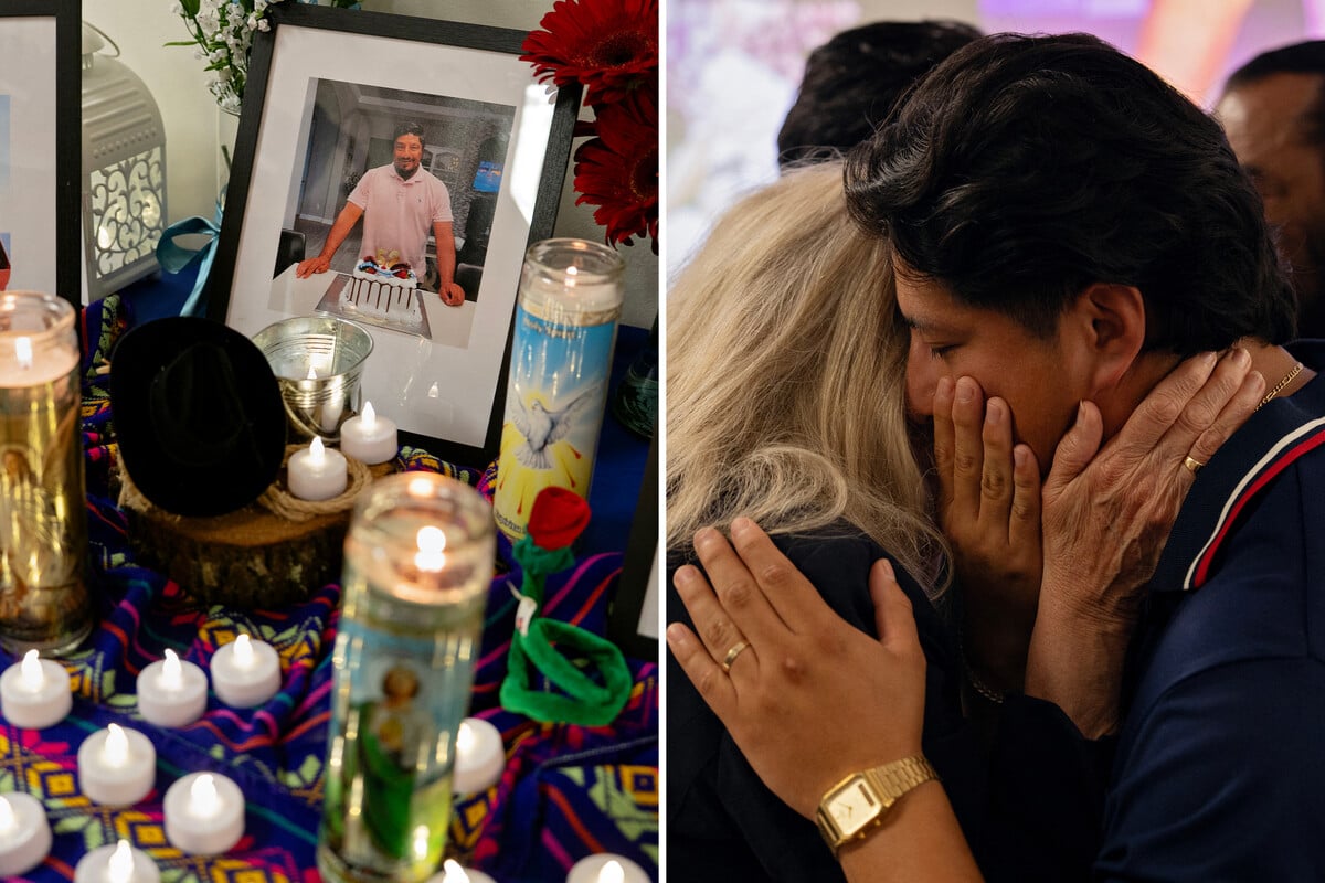 Man killed in ICE shooting mourned in touching vigil: "His blood is on Trump's hands"