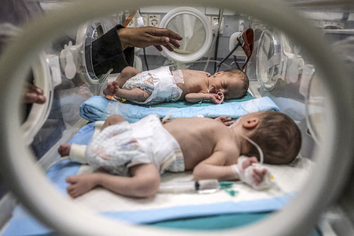 Incubator shortages and premature births strain Gaza's hospitals amid Israeli siege