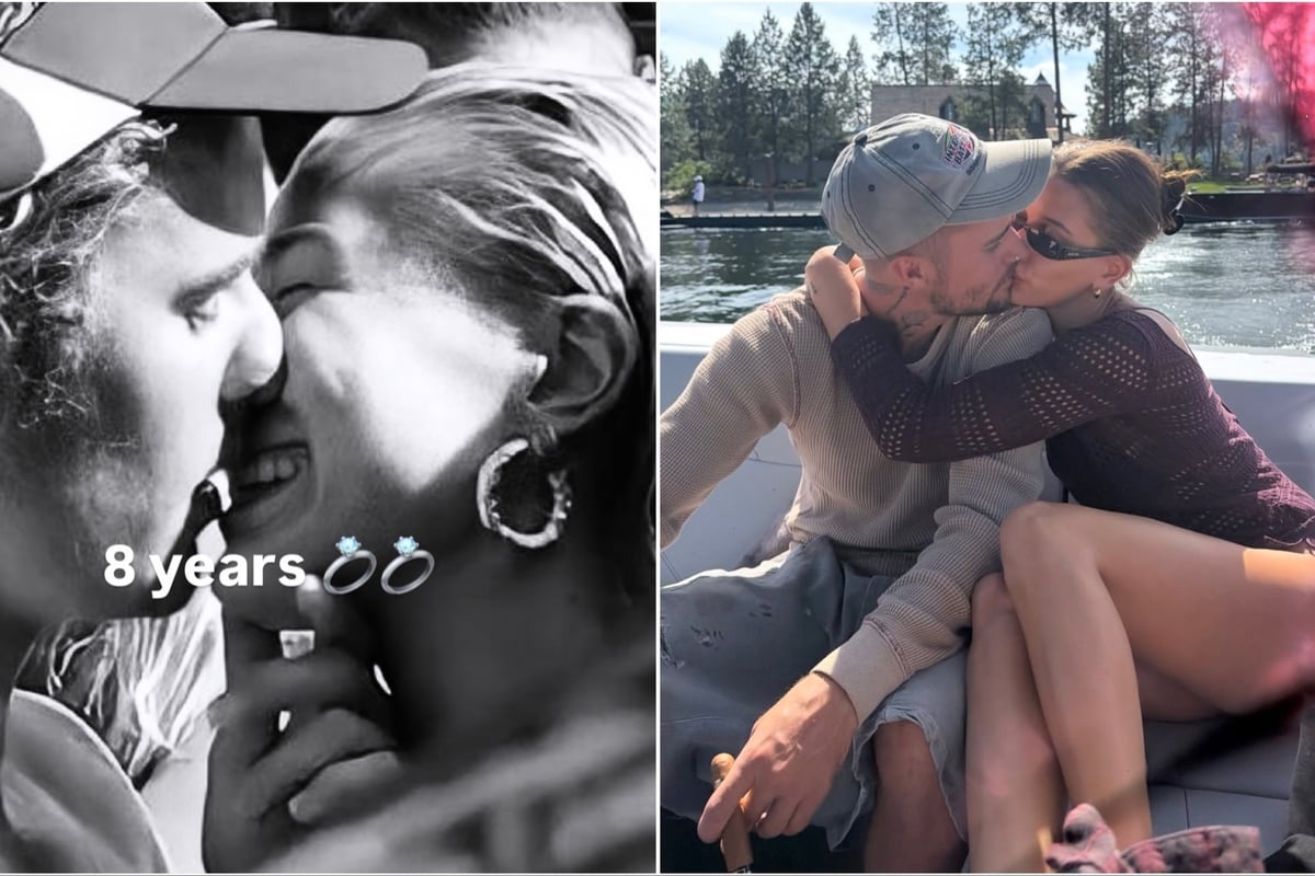 Hailey Bieber shares sweet IG post celebrating 8-year anniversary of Justin Bieber popping the question!