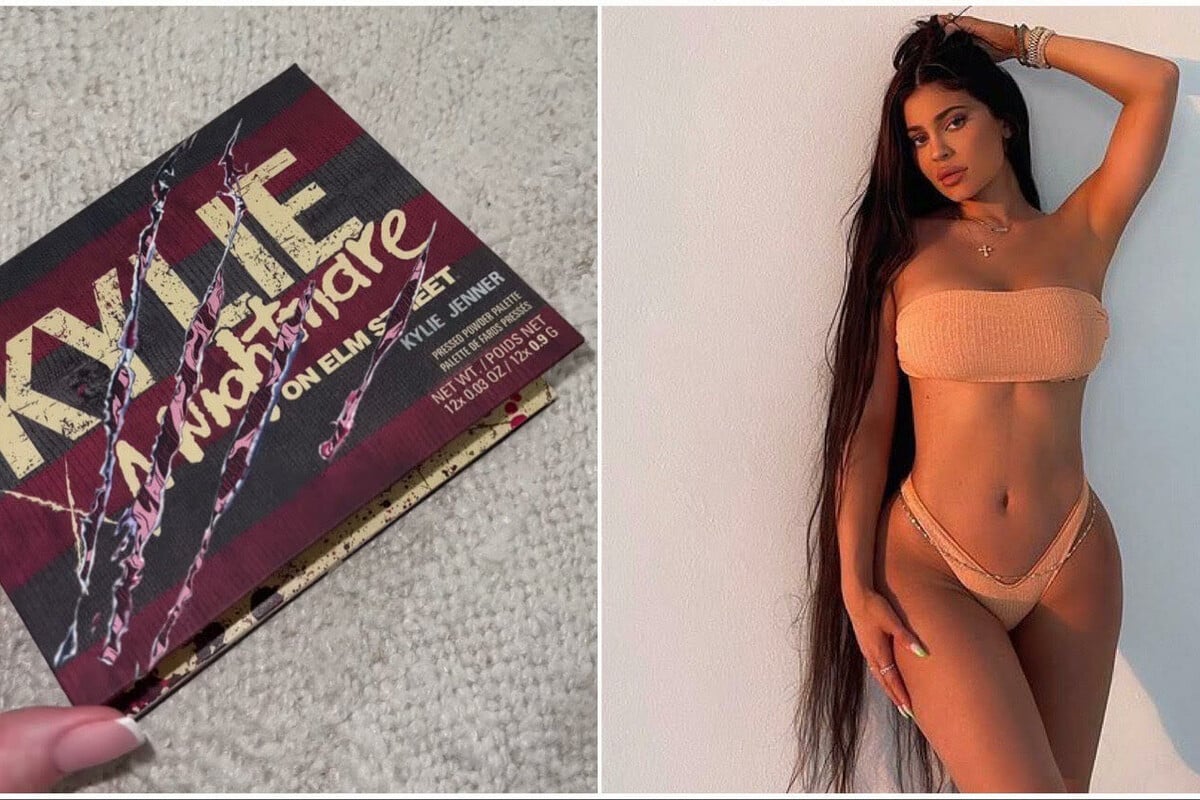 Makeup to die for: Kylie Jenner drips with blood for new spooky season collab