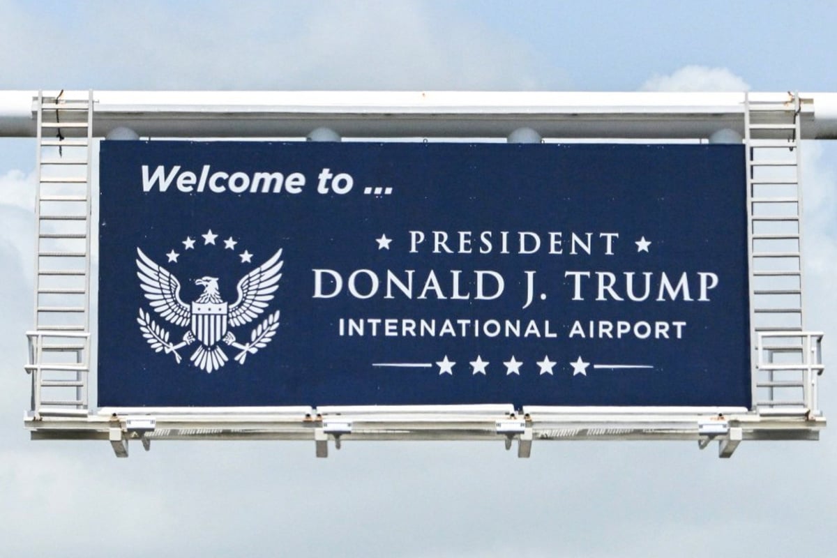 Florida airport renamed after Trump in latest personal branding push