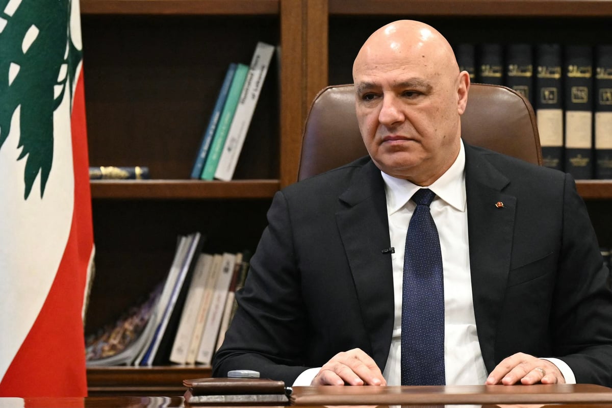 Lebanon seeking massive deal with Israel, peaceful disarmament of Hezbollah