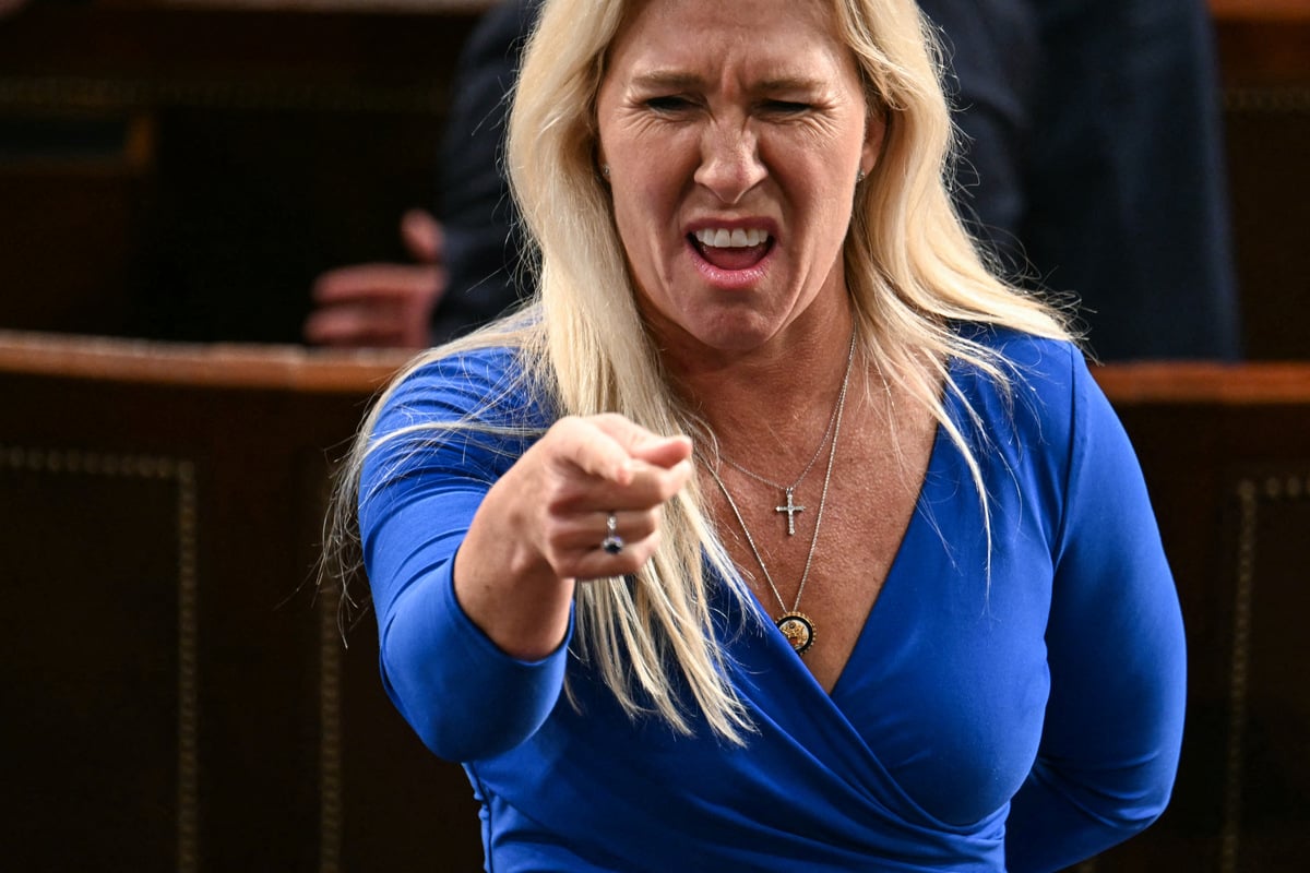 Marjorie Taylor Greene faces backlash for "sick" take on pornography-funded drones in Ukraine