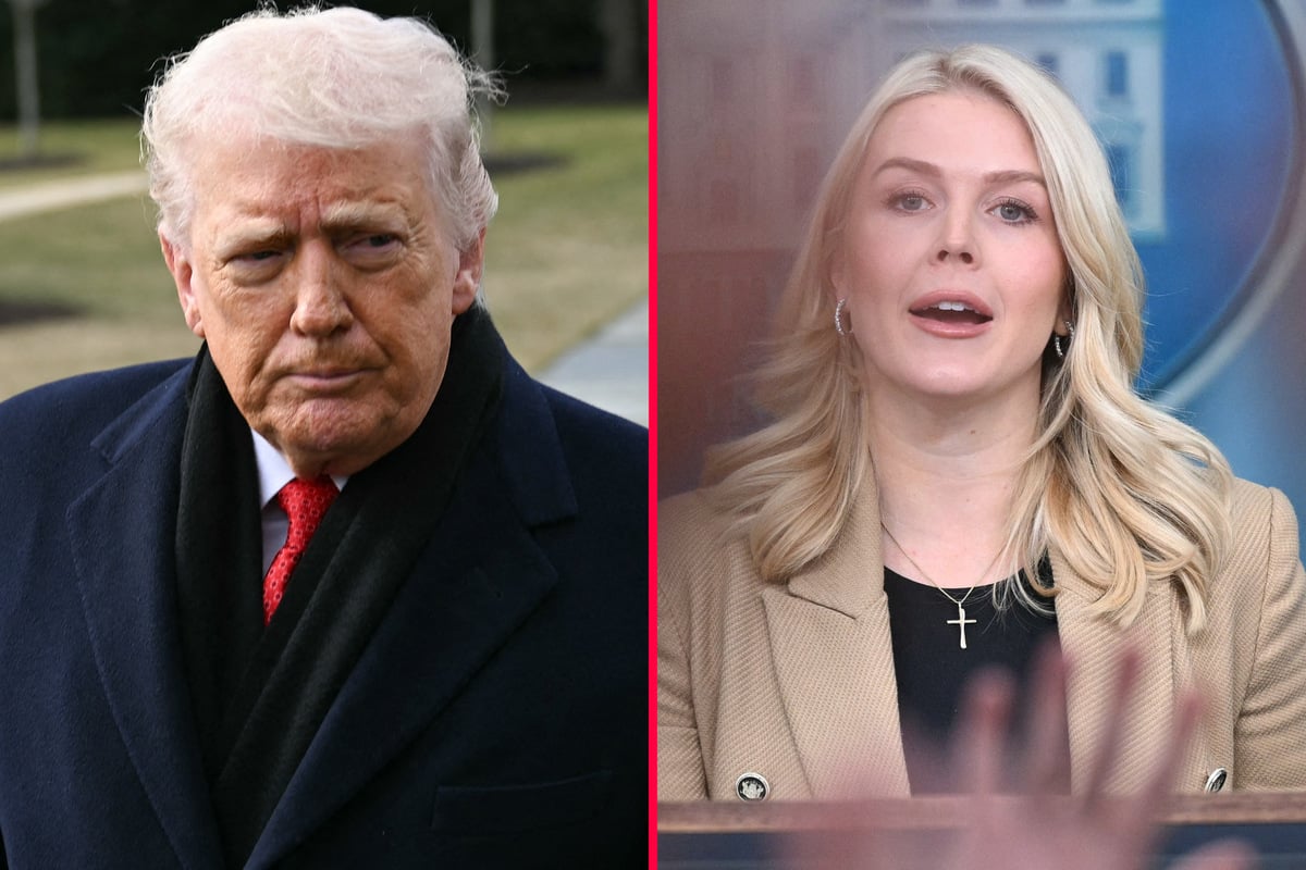 Leavitt threatened CBS that Trump will "sue your a** off" if it edited interview
