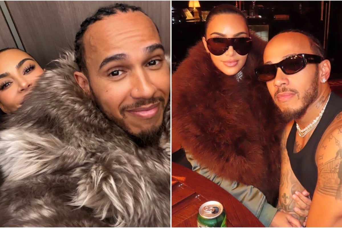 Kim Kardashian flaunts Lewis Hamilton romance in adorable new Instagram dump