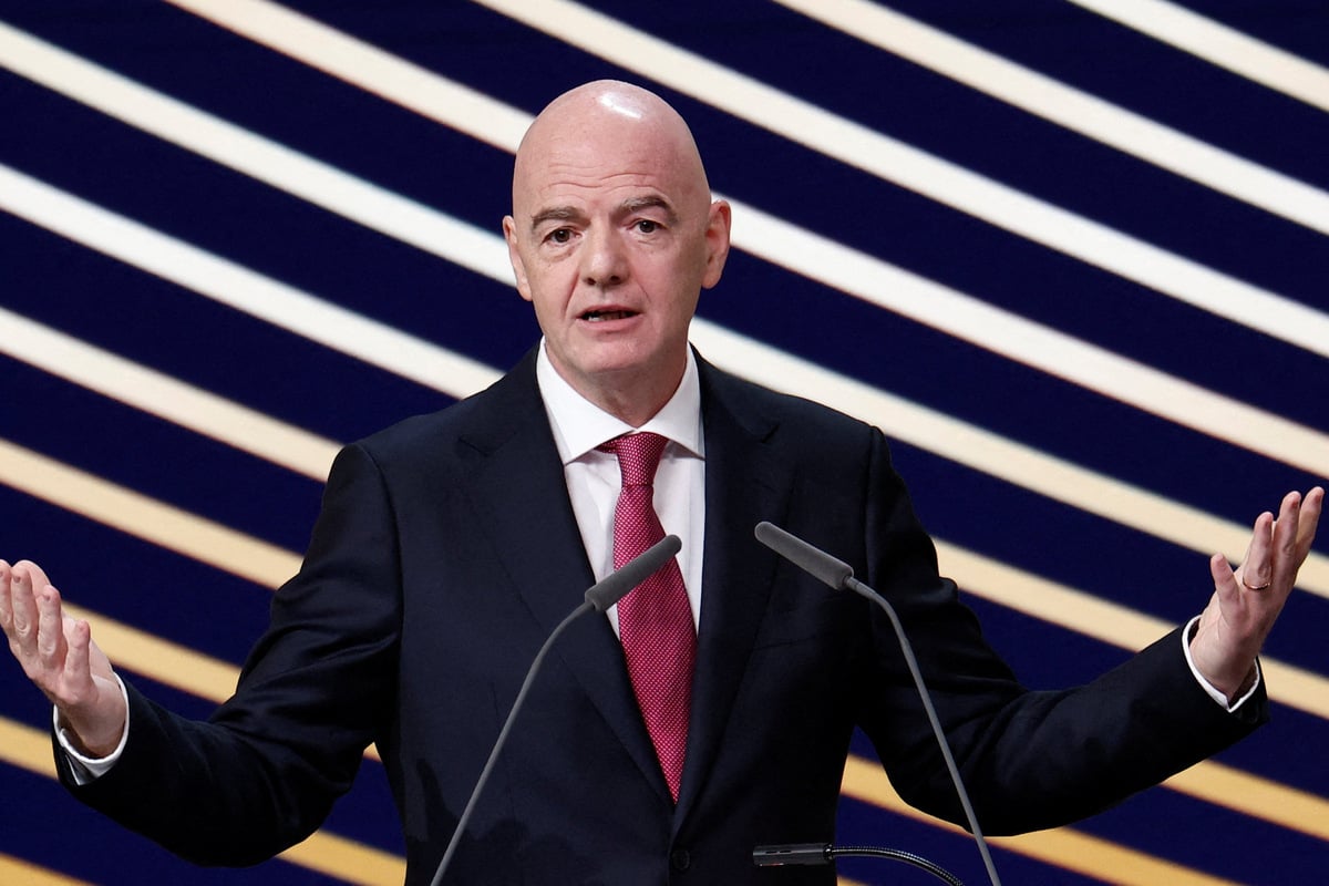 Infantino defends FIFA investor plan as "golden opportunity" amid fierce criticism