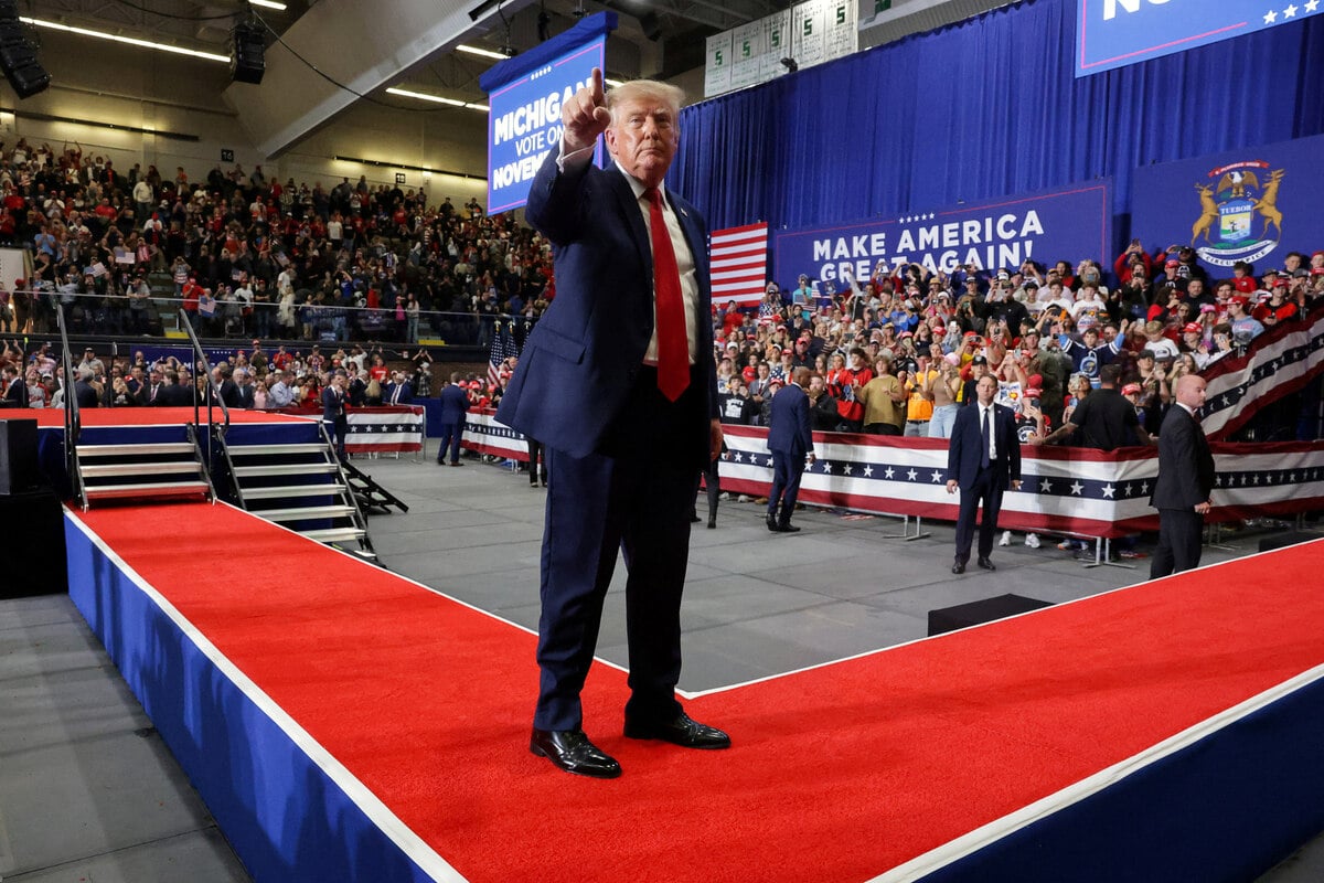 Trump tells Michigan rally that Canada trade deal is coming "soon"