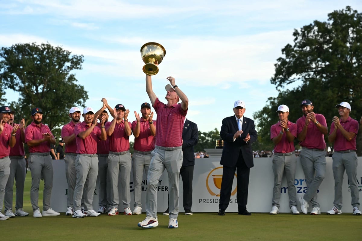 USA captures 11th consecutive Presidents Cup as captain credits Trump