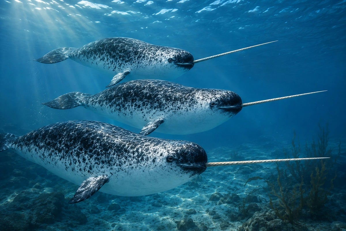 How do narwhals grow nature's only straight tusk? Scientists have new answers