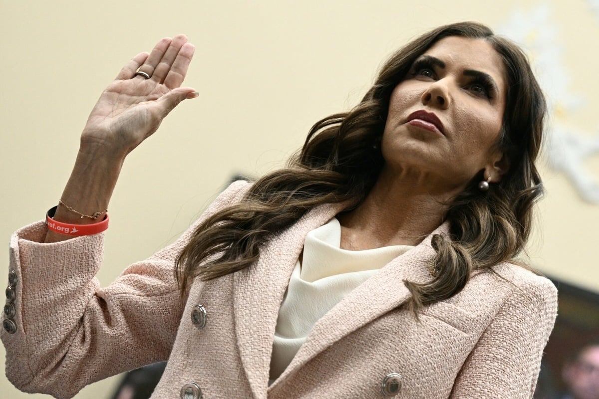 Critics shred Kristi Noem for shocking dog-and-gun post: "Please don’t kill him"