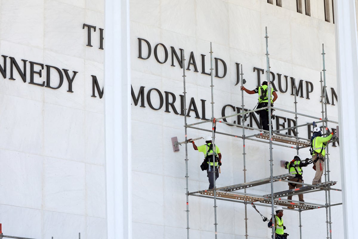 Trump's handpicked Kennedy Center board votes to restore his name in defiant response to judge's ruling