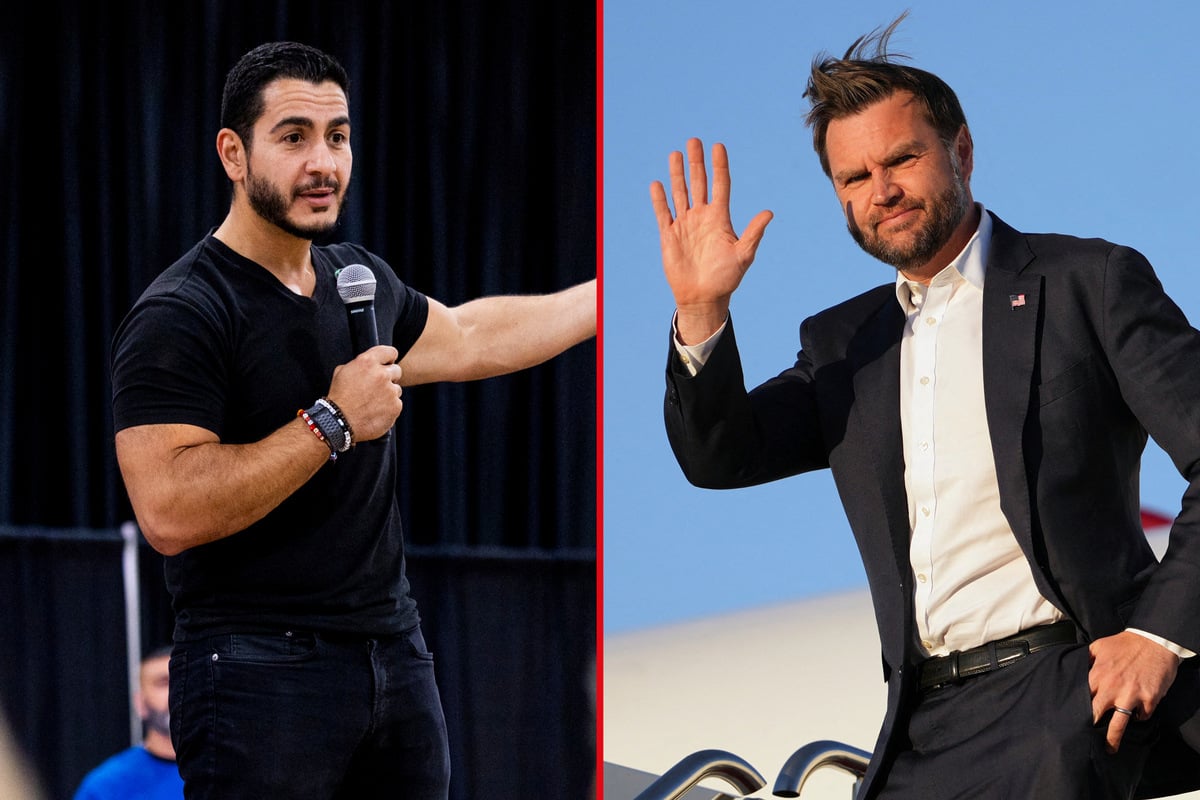 Vance makes desperate plea to make everything about Abdul El-Sayed, jokes about arresting him