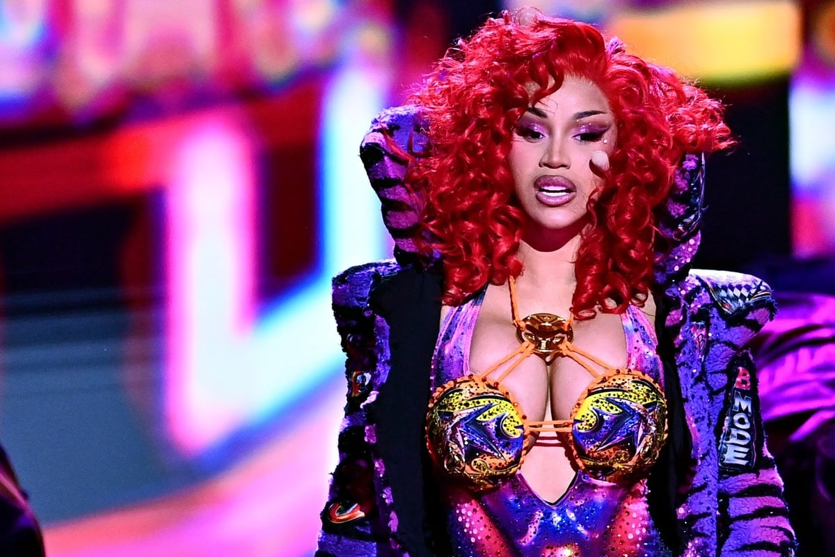 Cardi B claims she's taking a break after criticism over music release schedule: "I'm all the way outside"