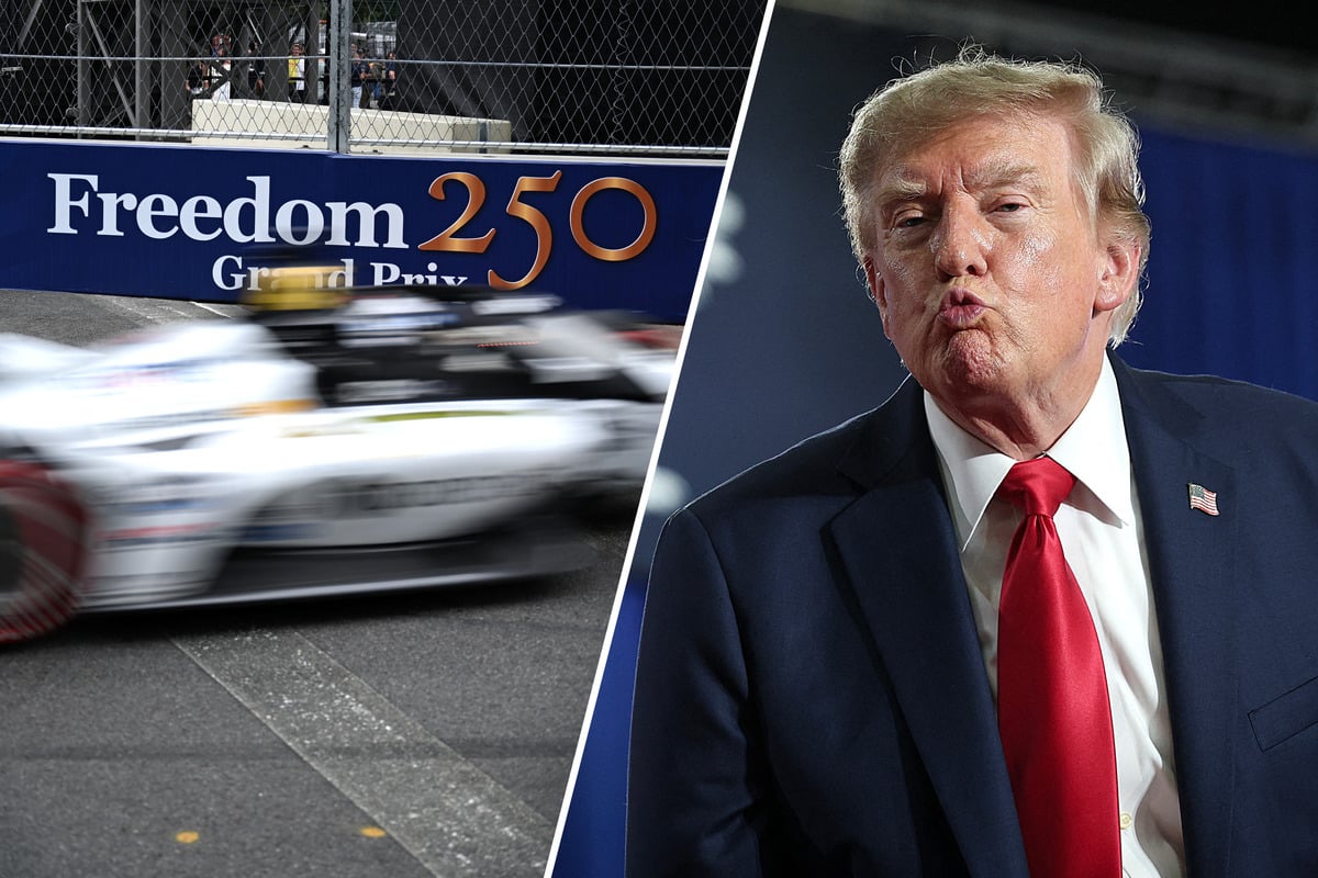 Trump takes the spotlight as Freedom 250 Grand Prix gears up to race around DC