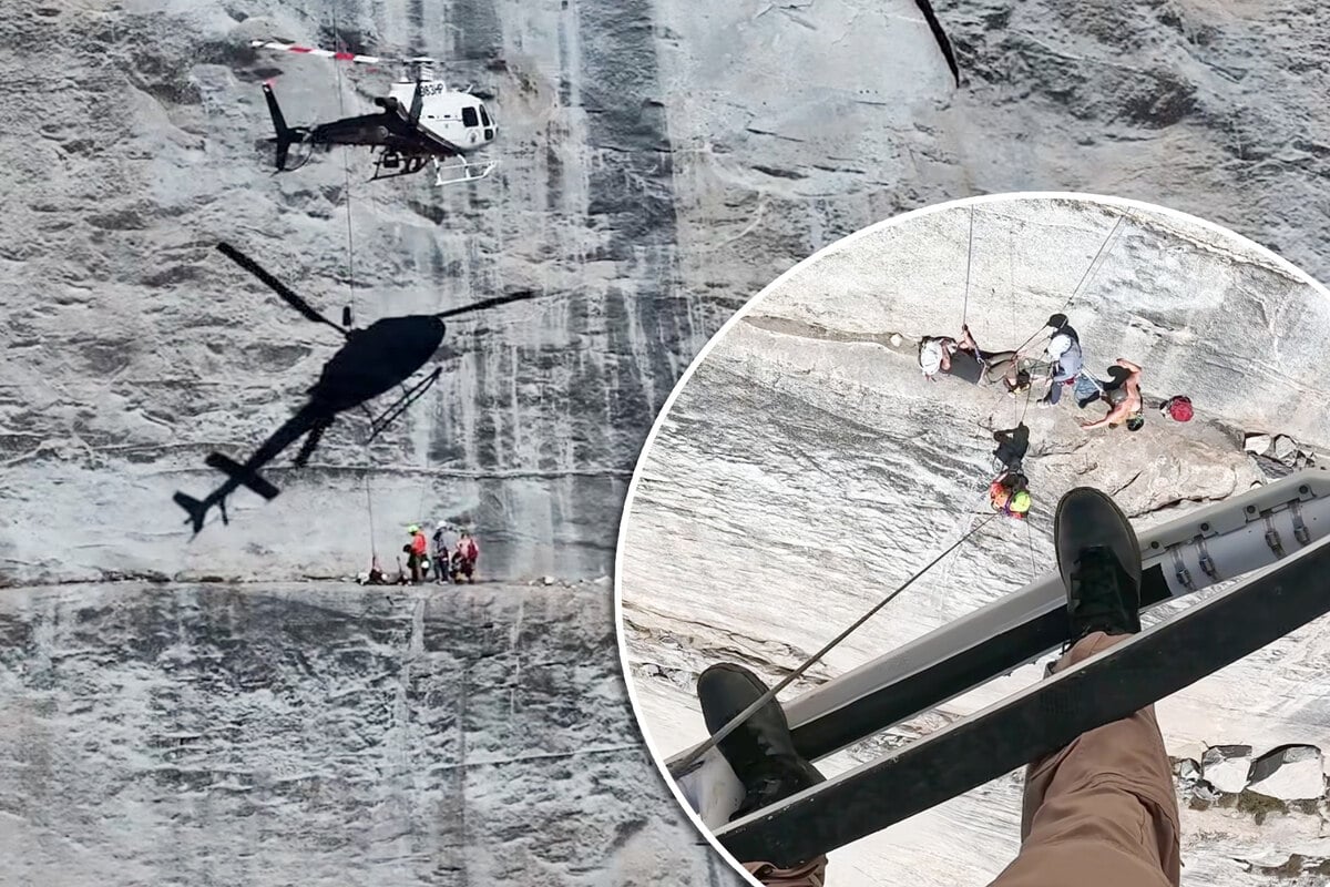 How rescuers risked it all to save a battered climber after a 700-foot fall