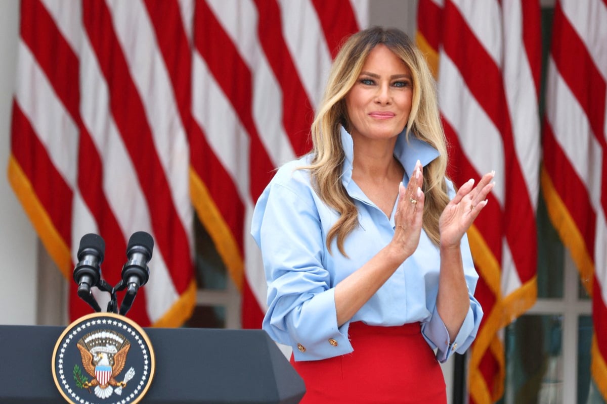 Melania Trump boasts about preserving the White House as Donald tears it up