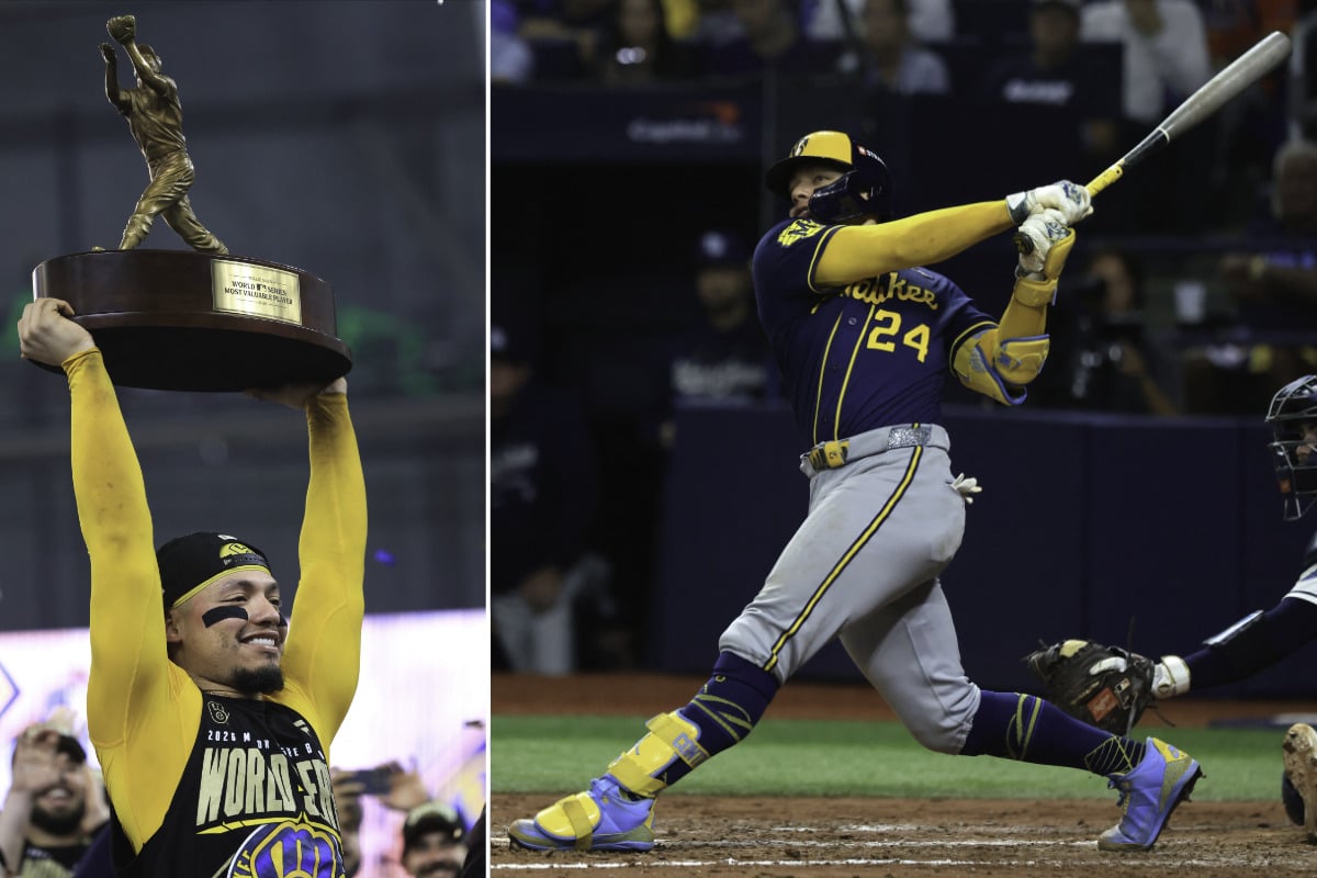 Brewers catcher William Contreras named World Series MVP: "I'm very proud"