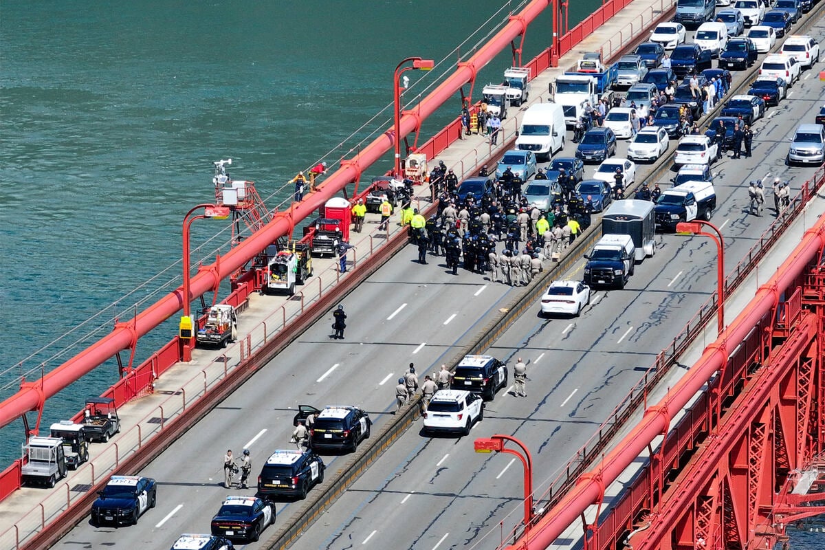 Palestine solidarity protesters sentenced for blocking Golden Gate Bridge traffic during anti-genocide action