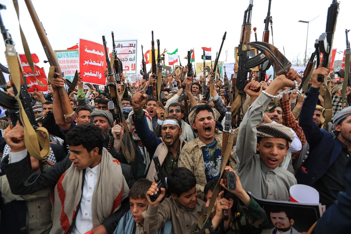 Houthis claim credit for Red Sea tanker strikes as US attacks Iran for 12th consecutive night